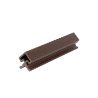 Угол внешний из ДПК CO-EX MIX для фасадной панели 57х57х3600мм, за м.пог, Chocolate mix