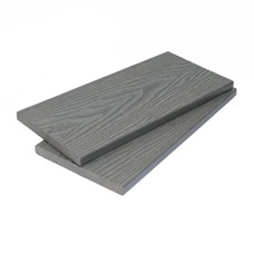 Универсальная доска подступенок/заборная WOOD BRUSHING двухсторонняя 11*140*2900 мм 3D+3D, за м.пог., Серый