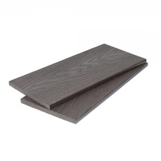 Универсальная доска подступенок/заборная WOOD BRUSHING двухсторонняя 11*140*2900 мм 3D+3D, за м.пог., Темно-коричневый