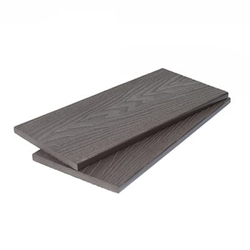 Универсальная доска подступенок/заборная WOOD BRUSHING двухсторонняя 11*140*2900 мм 3D+3D, за м.пог., Темно-коричневый