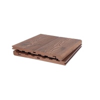 Ступень из ДПК 3D WOOD BRUSHING MIX 20х320х2900мм, за м.пог, Красный