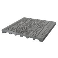 Ступень полнотелая 3D 320*25*4000мм брашированная, м.пог, Серый