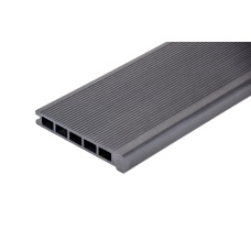Ступень вельвет AISTONE из МПК 180*25*4000мм брашированная, за м.пог, Антрацит