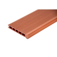Ступень вельвет AISTONE из МПК 180*25*4000мм брашированная, за м.пог, Терракота