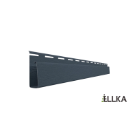 Наличник J Профиль широкий ELLKA, Графит, 10 шт./уп., 3 м