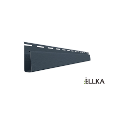 Наличник J Профиль широкий ELLKA, Графит, 10 шт./уп., 3 м