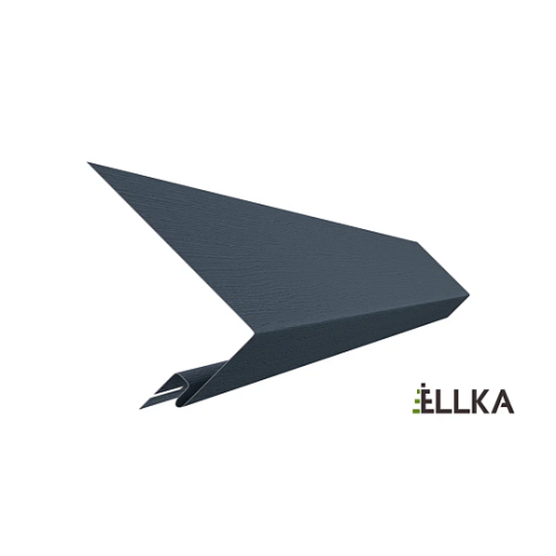Околооконная планка ELLKA, Графит 160 мм,  10 шт./уп., 3 м
