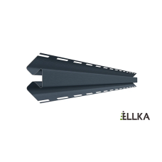 Внутренний угол ELLKA, Графит, 10 шт./уп., 3 м