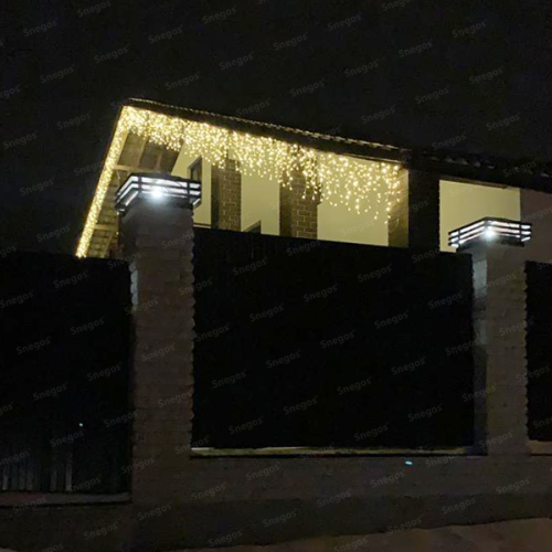 Колпак на столб забора ХАЙТЕК Light (под установку декоративной подсветки)