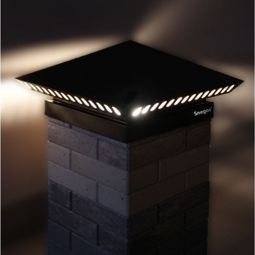 Колпак на столб забора НОРМАНН Light (под установку декоративной подсветки)