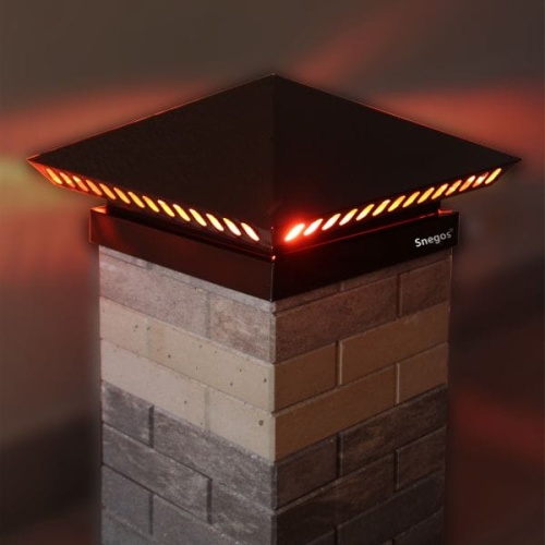 Колпак на столб забора НОРМАНН Light (под установку декоративной подсветки)